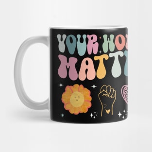 Your Words Matter Speech Therapy Language Pathologist Mental Mug